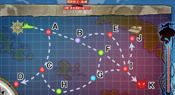 秋イベント海域E-2攻略情報