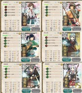 第一艦隊機動部隊編成例