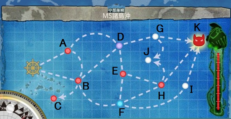 ６－２　MS諸島防衛戦　攻略周回編成例