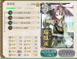 支援艦隊装備例