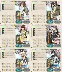 第二艦隊編成例