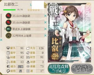 装備例戦艦