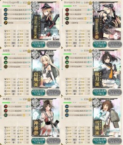 随伴艦部隊