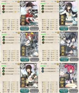 E-1第二艦隊（随伴護衛部隊）