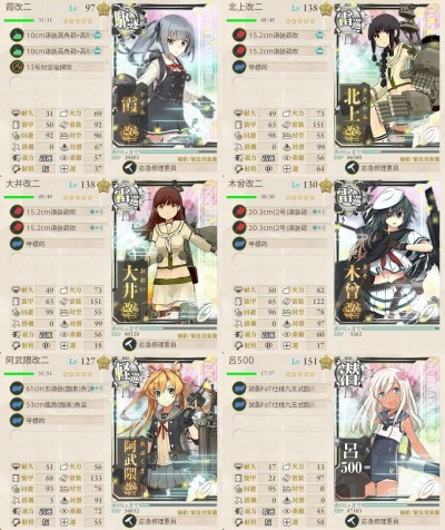 E-1-I　重雷装編成