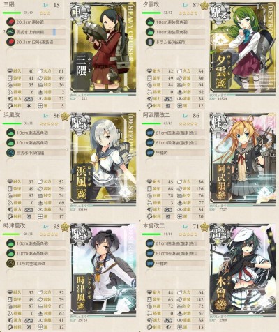 E-2-I　第二艦隊