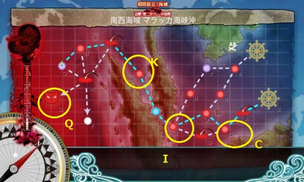 E-4マップ - 堀地点