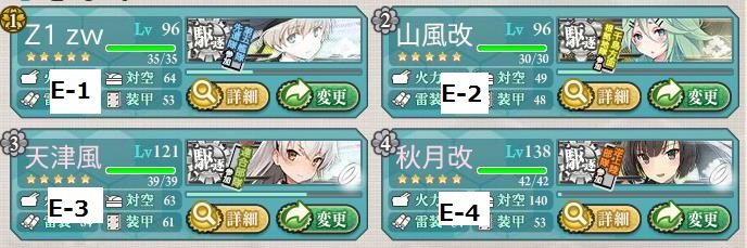 【春イベ】お札と史実艦から必要艦娘を逆算【北東方面 第五艦隊】