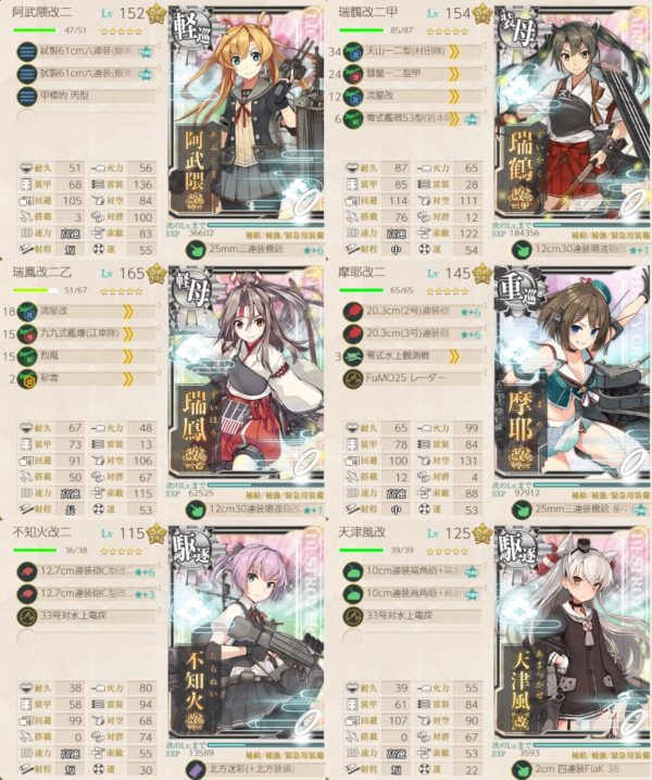 冬季北方海域作戦 編成例 ３ １ ３ ３ ３ ４ ３ ５ ぜかましねっと艦これ