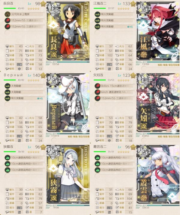 新遠征「精鋭水雷戦隊夜襲」「欧州方面友軍との接触」(2021/02/05実装分)