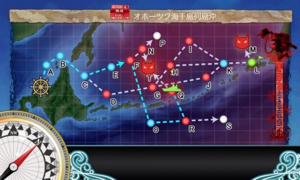 第一海域のマップ