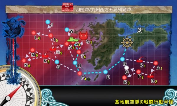 第三海域のマップ