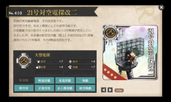 21号対空電探改二