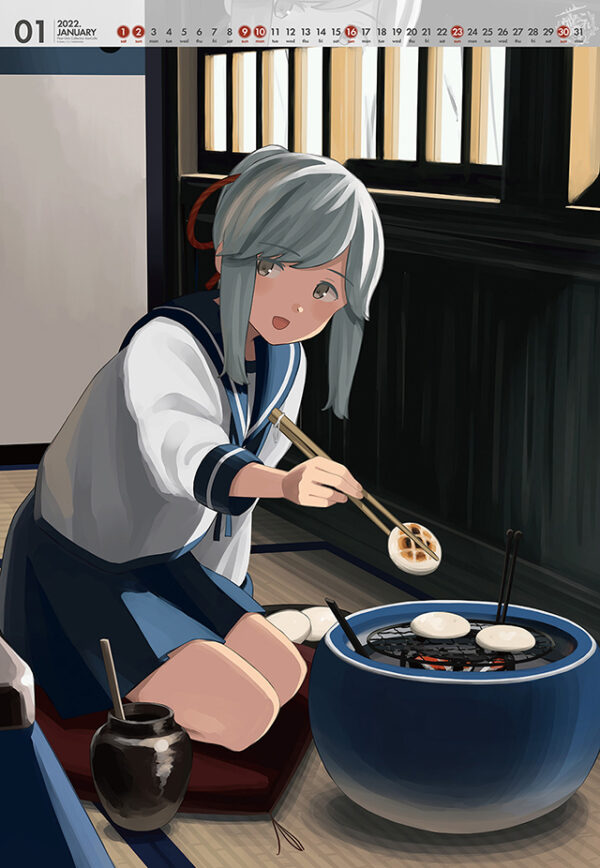 「艦これ」カレンダー二〇二三 12月28日(水曜日)発売！