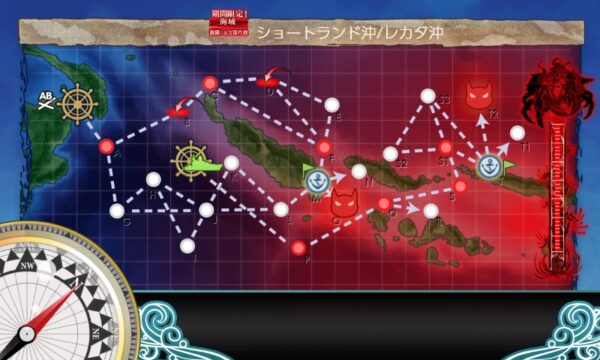 【春イベ】E2 ギミック(第三ボス出現) 進出！R方面航空部隊 【激闘！R方面作戦】