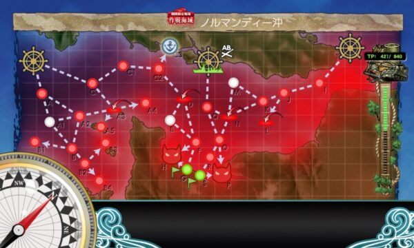 【夏イベ】E7-4 輸送ゲージ2(四本目) ノルマンディー上陸作戦【反攻上陸！ノルマンディー上陸作戦】