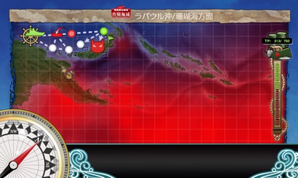 【夏イベ】E5-1 輸送ゲージ1(一本目)　第二次珊瑚海海戦【新MO作戦】