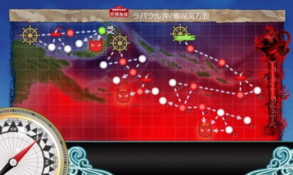 【夏イベ】E5-3 戦力ゲージ2(三本目)　第二次珊瑚海海戦【新MO作戦】