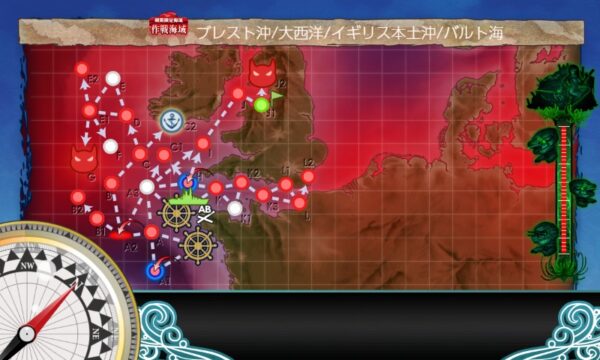 【夏イベ】E5 ギミック3 Au-delà du Destin Cruel -フランス艦隊/欧州連合艦隊の躍動-【L’Élan de la Flotte Française -フランス艦隊の躍動-】